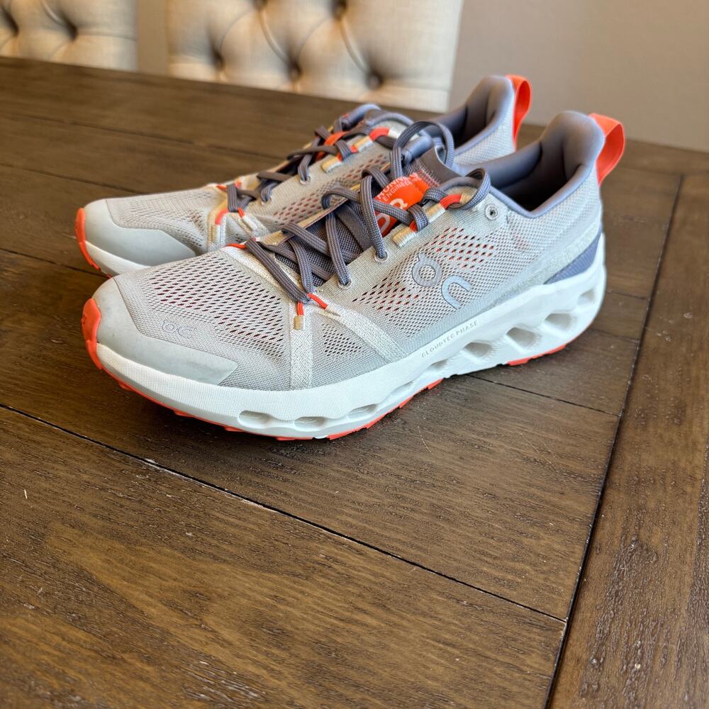 On Cloudsurfer Trail Shoes Women's 11 EU 43 Fossil Ivory Trails Running Outdoor